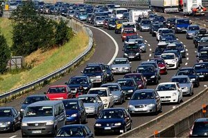 Traffico intenso sulla A1 in provincia di Frosinone