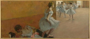 Edgard Degas, Ballerine che salgono la scala 1870