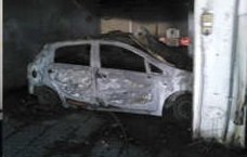 Tor Bella Monaca, a fuoco 2 auto della polizia locale: ipotesi gesto doloso