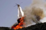 Grottaferrata, incendio nella sterpaglia: distrutto il monte Tuscolo