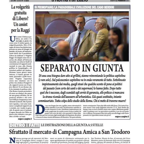 Il Nuovo Corriere n.9 del 11 febbraio 2017
