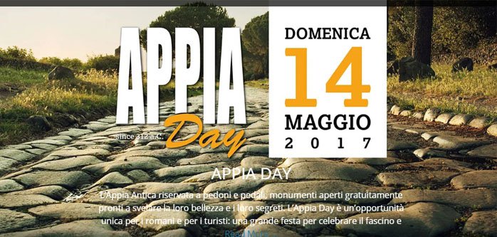 Il 14 maggio è l’Appia day, da Roma a Brindisi eventi lungo l’Appia antica