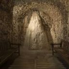 VITERBO - Nelle grotte delle Terme dei Papi meno probabilità di contagio Covid