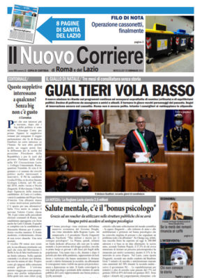 Il Nuovo Corriere di Roma e del Lazio n.2 – Anno VII + Cronache Nazionali n.2 – Anno VI