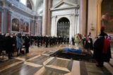 David Sassoli, i funerali di Stato a Roma