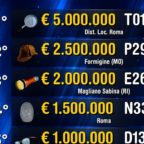 A Roma il Biglietto da 5 milioni della Lotteria Italia