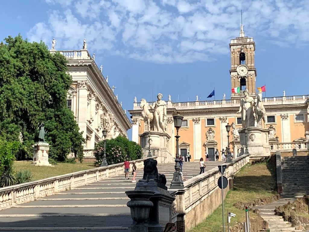 Roma - Il Campidoglio, sede amministrativa e politica di Giunta e Consiglio di Roma Capitale