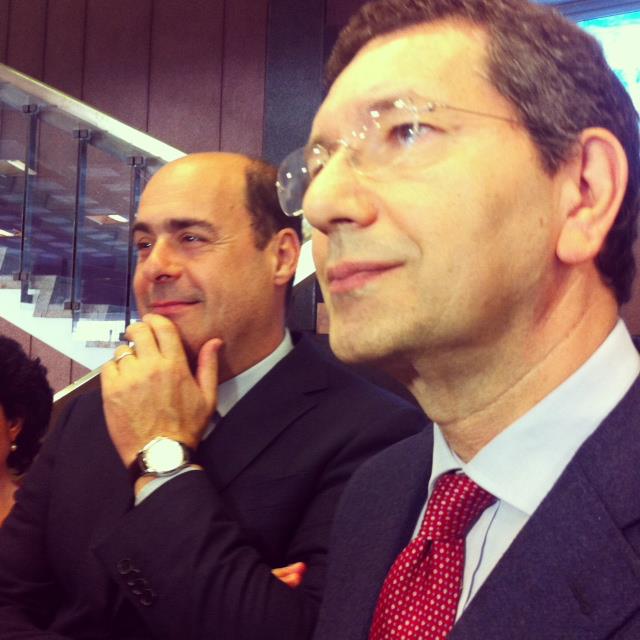 Marino-Zingaretti, incontro riservato in Campidoglio: il punto sul 2015 al centro della discussione