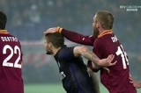 Pugni e nessun gol, l’Inter blocca la Roma