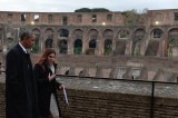 L’architetto cicerone al Colosseo, Obama che galantuomo