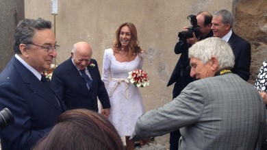 Matrimonio in Campidoglio, si è sposato Paolo Cirino Pomicino