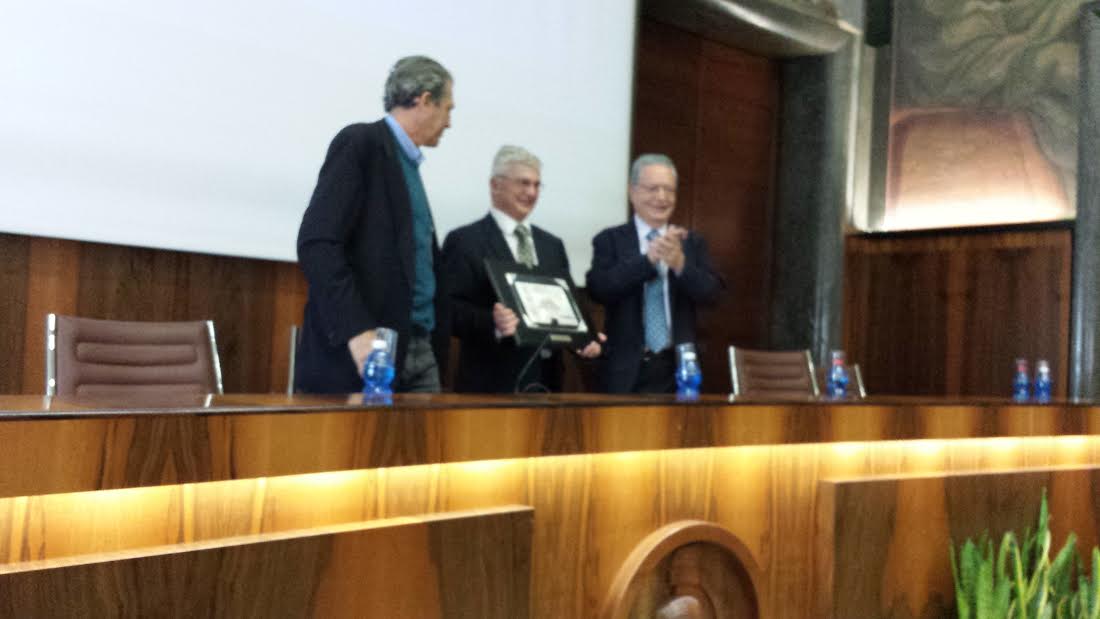 Conferimento dell'Alkmeon International Prize al Prof. Napoleone Ferrara