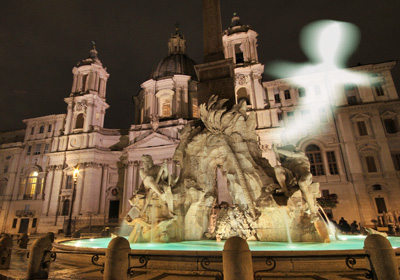 Roma by night in compagnia dei fantasmi del passato