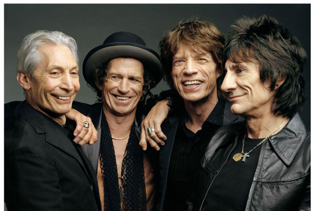 Rolling Stones a spasso per Roma in attesa del concerto di domani