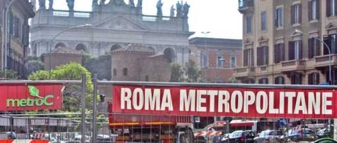 Metro C, vertice Zingaretti-Marino a palazzo Senatorio. Civita: 
