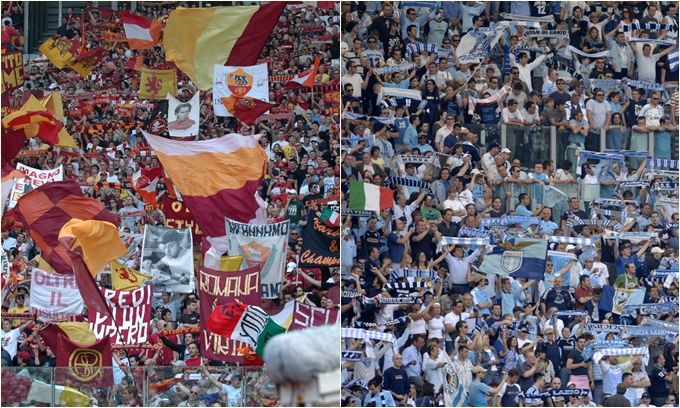 Roma-Lazio, il derby dei presidenti. Lotito al giallorosso: 