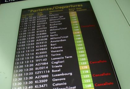 Scioperi dei controllori in Francia, voli cancellati a Fiumicino