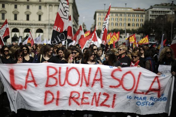 Scuola, 10mila tra docenti e personale Ata per dire no alla riforma di Renzi: 