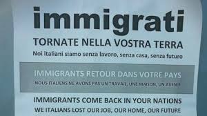 Immigrazione, nuovi manifesti in città: 