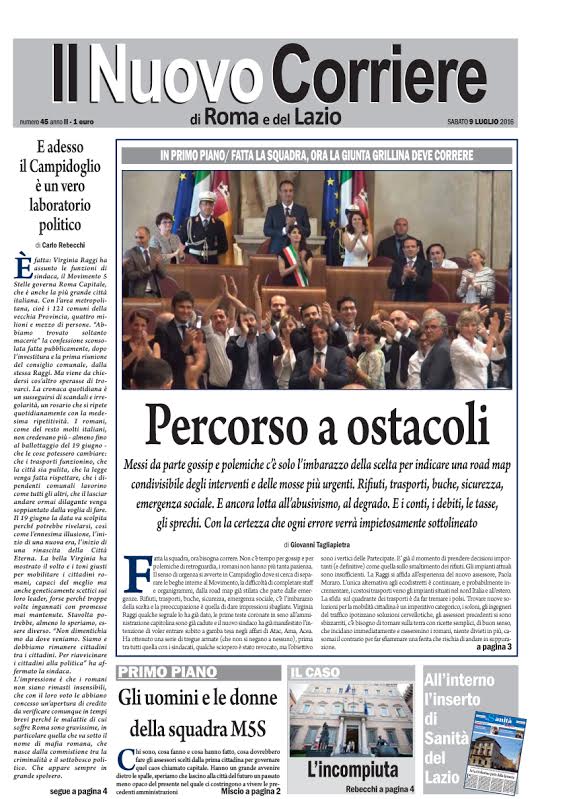 Il Nuovo Corriere di Roma - Sabato 9 Luglio 2016