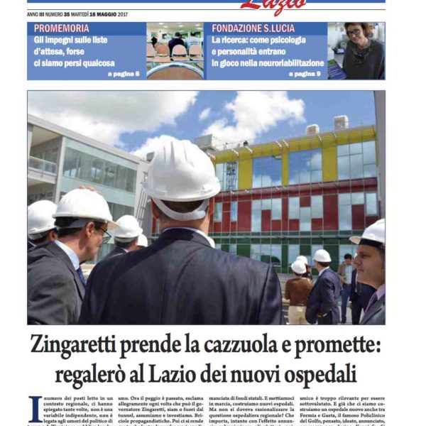 Sanità Il Nuovo Corriere n.35 del 16 maggio 2017