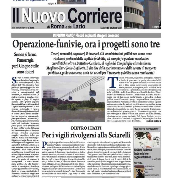 Il Nuovo Corriere n.44 del 17 giugno 2017