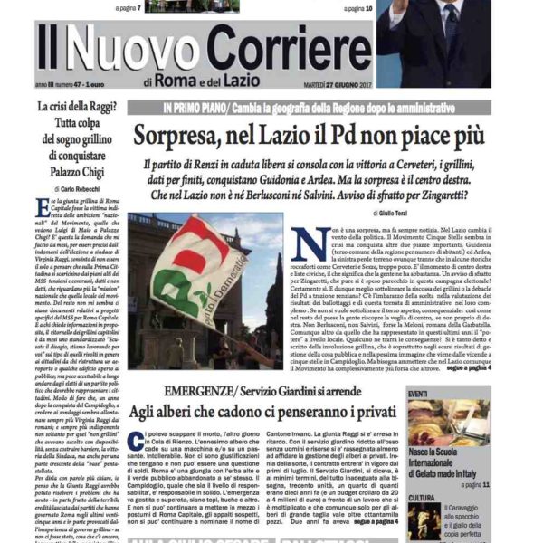 Il Nuovo Corriere n.47 del 27 giugno 2017