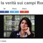 Roma, blog Grillo: “Chiudiamo i campi nomadi e stop all’elemosina in metro”