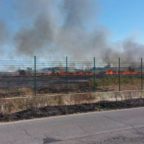 NETTUNO - Decine di ettari in fiamme nel poligono militare, polveriere minacciate