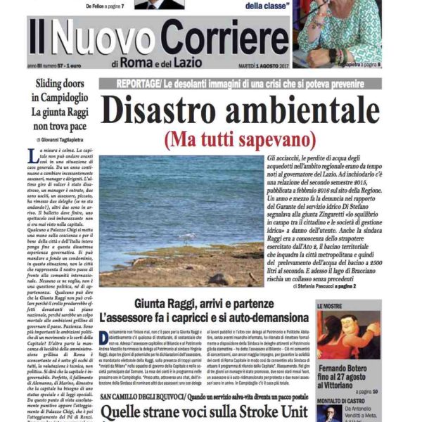Il Nuovo Corriere n.57 del 1 agosto 2017