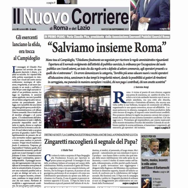 Il Nuovo Corriere n.69 del 26 settembre 2017
