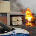 CIAMPINO - A fuoco il magazzino del Maury's: escluse cause dolose