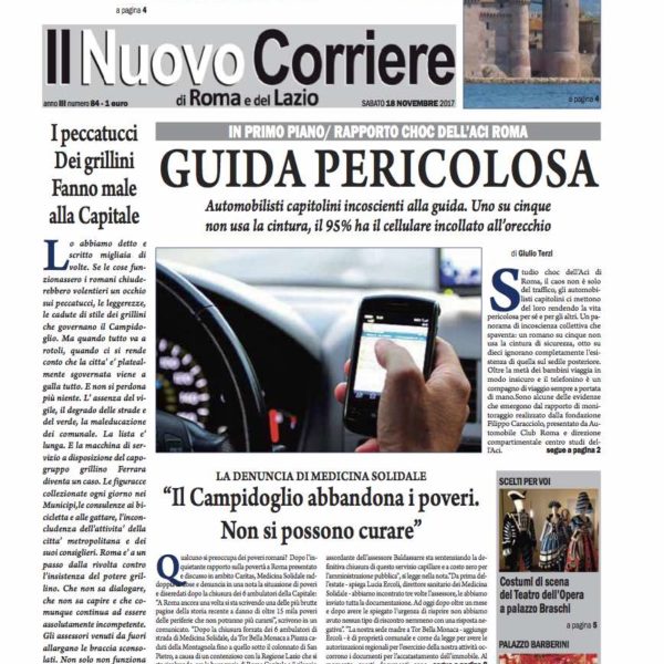 Il Nuovo Corriere n.84 del 18 novembre 2017