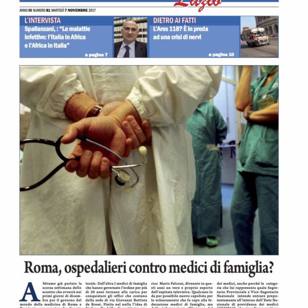 Sanità Il Nuovo Corriere n.81 del 7 novembre 2017