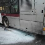 ISOLA TIBERINA - In fiamme il terzo autobus in 40 giorni