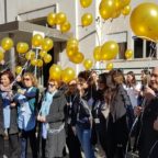 Umberto I, palloncini in cielo contro il cancro infantile